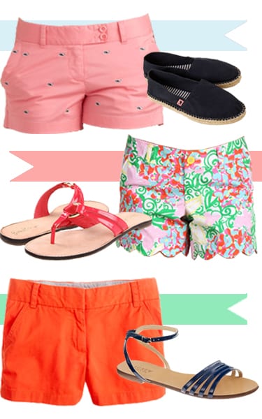 CARLY Shorts + Sandals