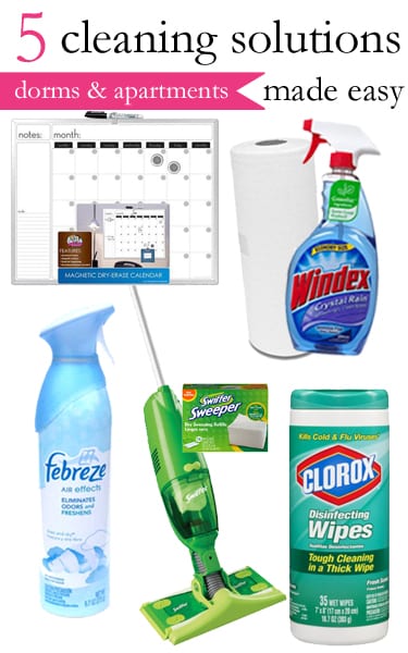 ALL The Cleaning Essentials You Need In Your Apartment 