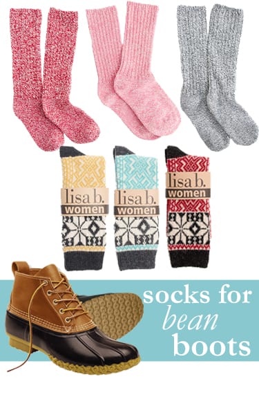 cute socks to wear with boots