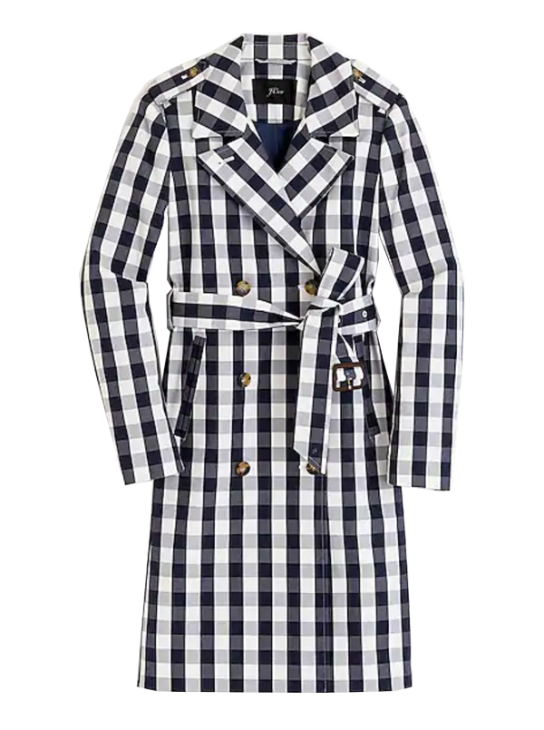 Gingham Trench