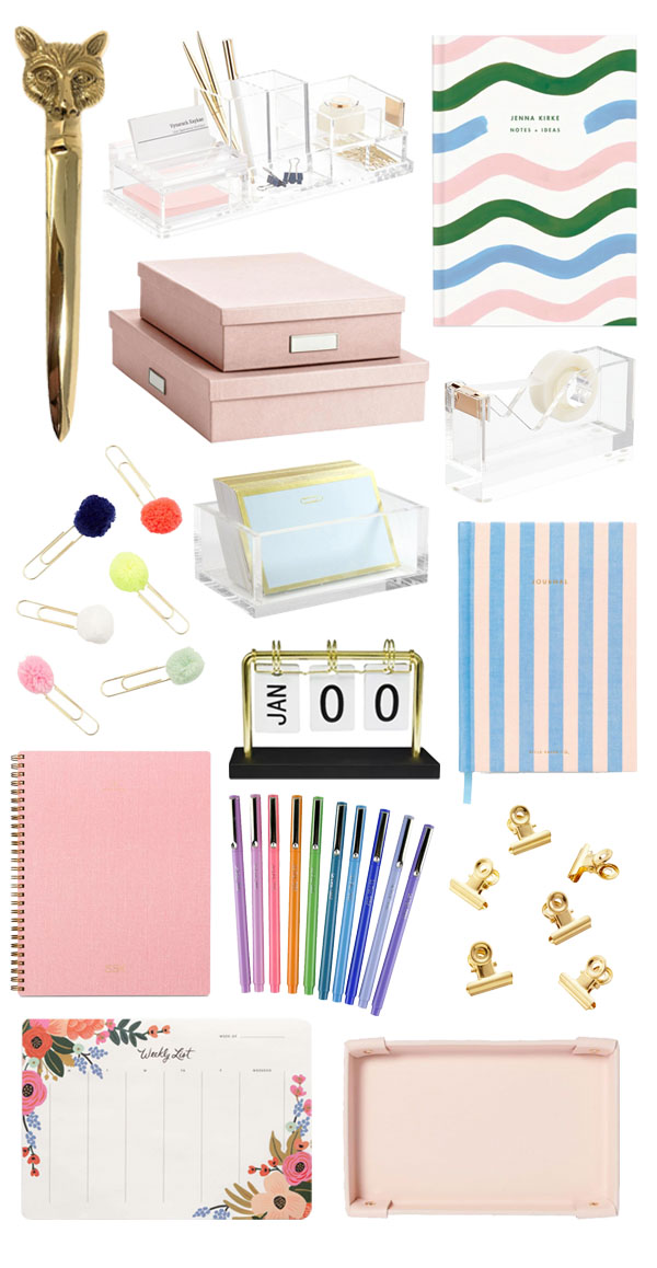 8 Of The Best Websites For Pretty Office Supplies  Pretty office supplies, Cool  office supplies, Cute office supplies