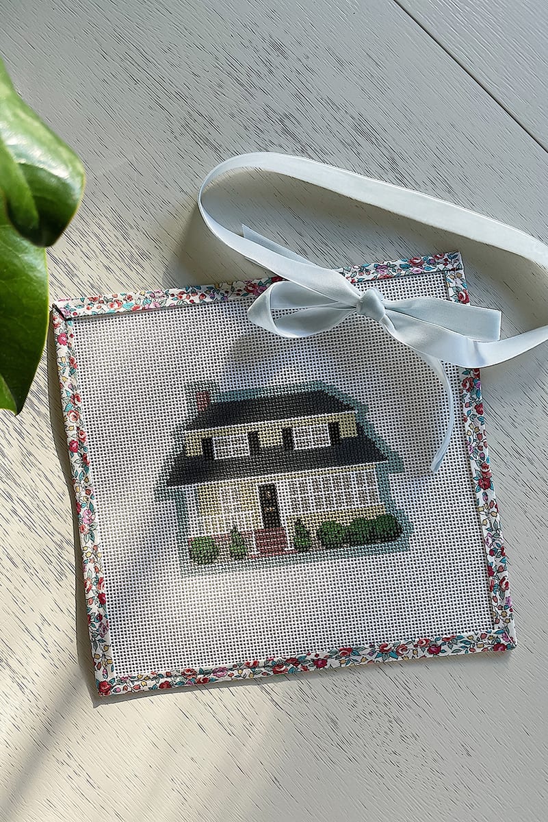 needlepoint canvases with Le Point Studio.