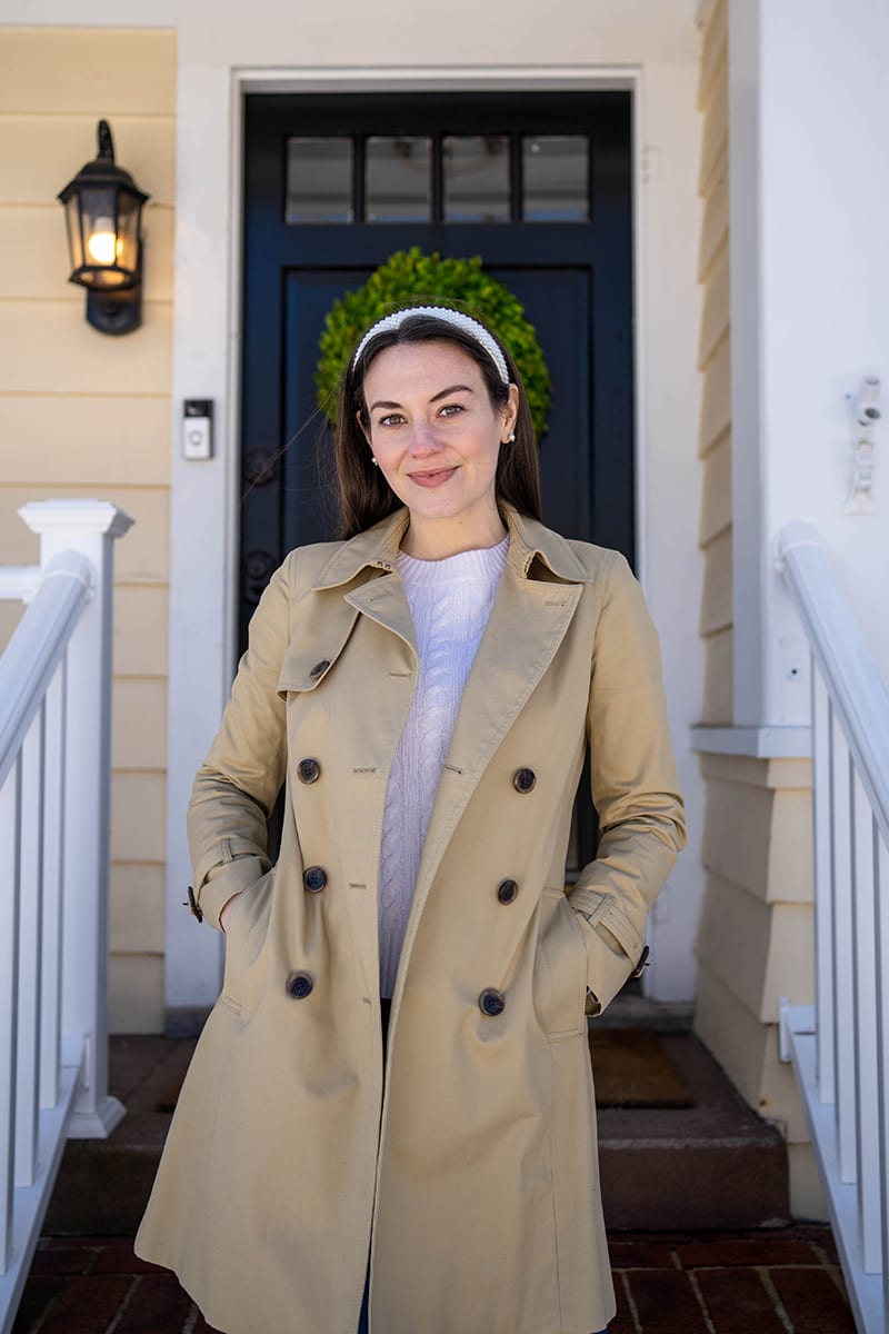 SPRING, IS THAT YOU? j.crew trench coat