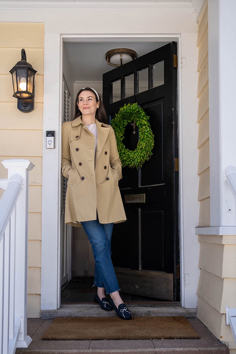 SPRING, IS THAT YOU? j.crew trench coat