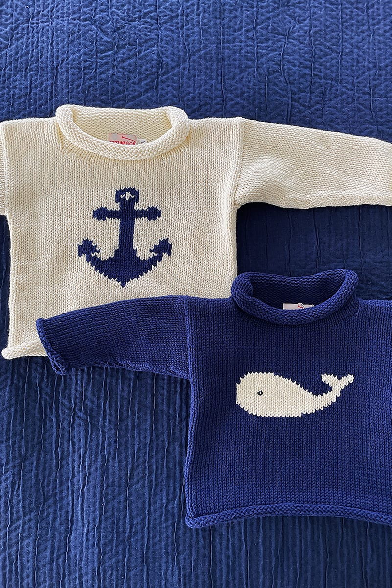 Red Wagon Whale Sweater