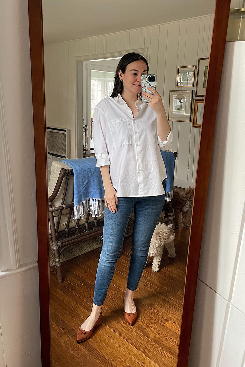 what to wear OB appointment | WEEK OF OUTFITS 4.13.21