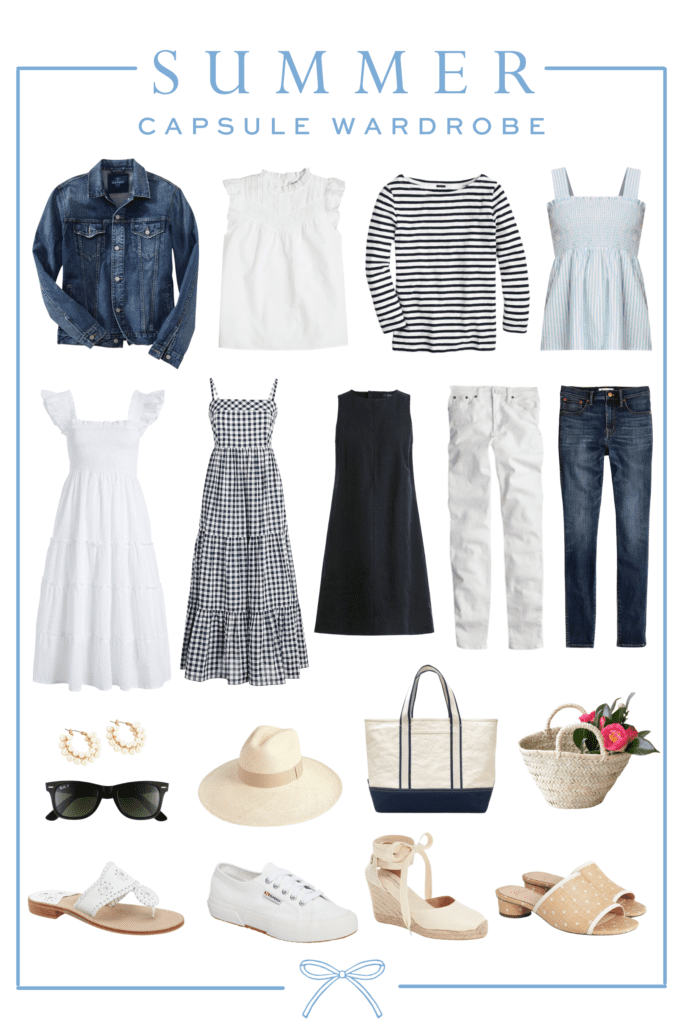 CARLY SUMMER CAPSULE WARDROBE