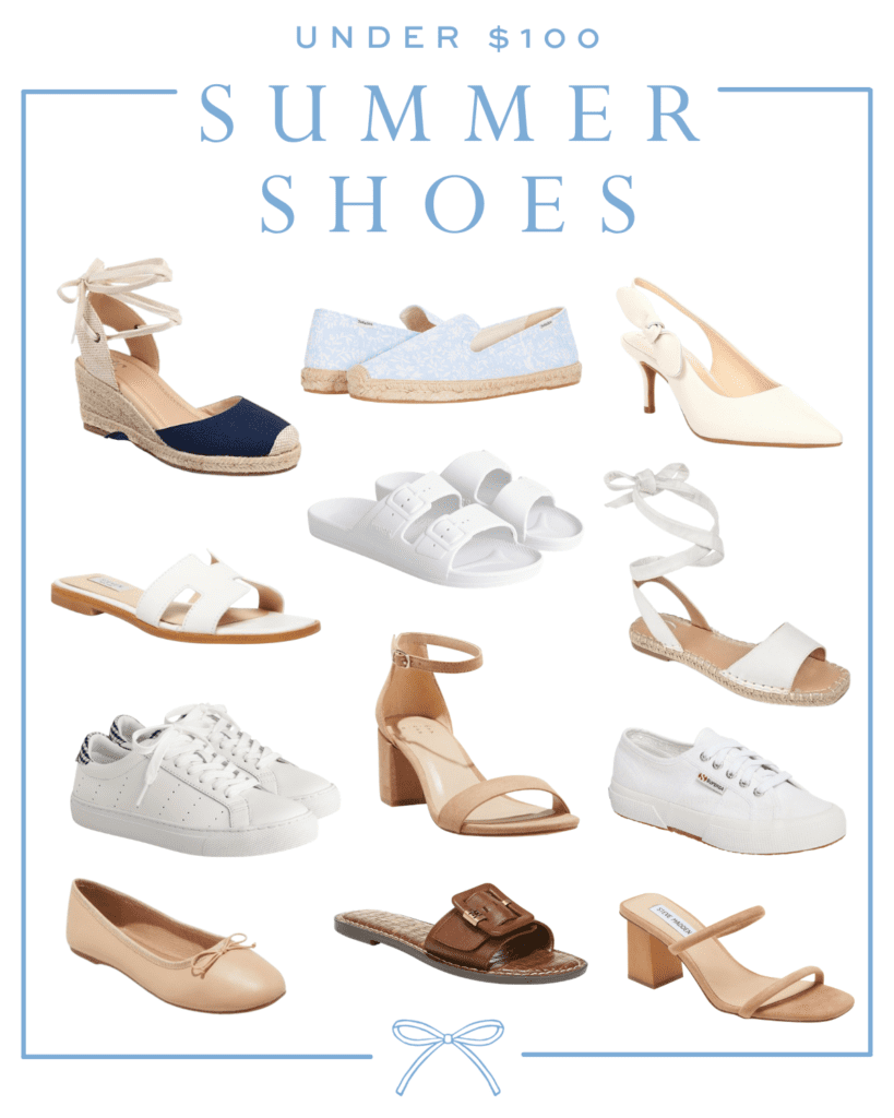 SHOES FOR SUMMER UNDER $100