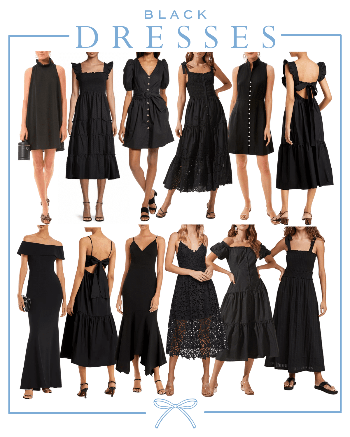 Black dress outlet professional outfit