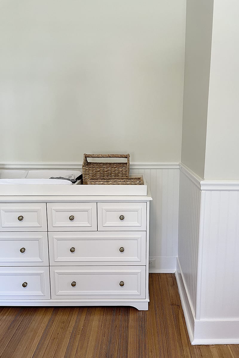 wainscoting was installed | DIARY No.59