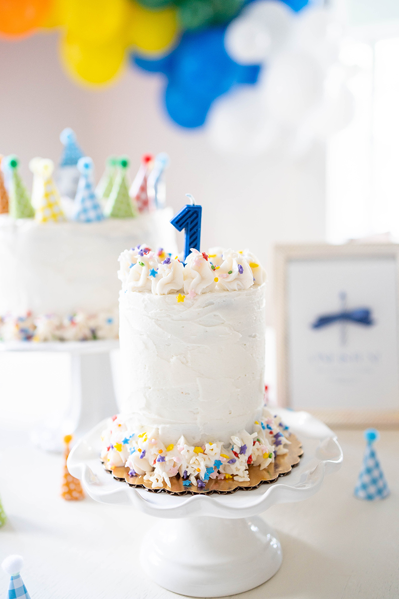 first birthday idea smash cake