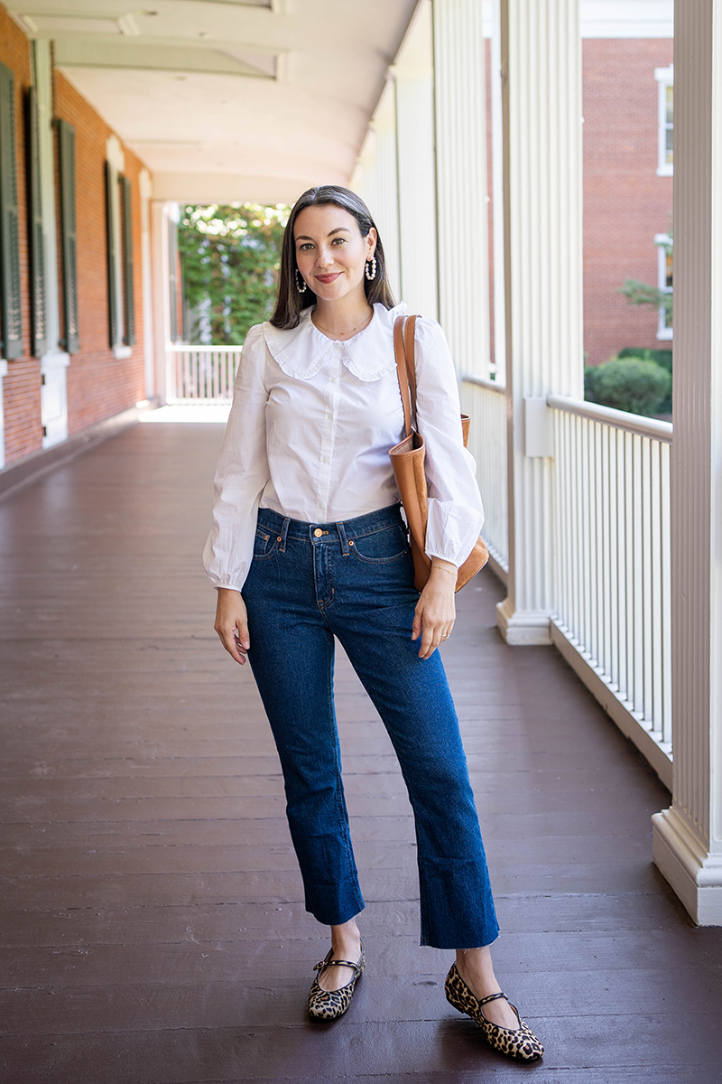 A classic fall outfit from J. Crew