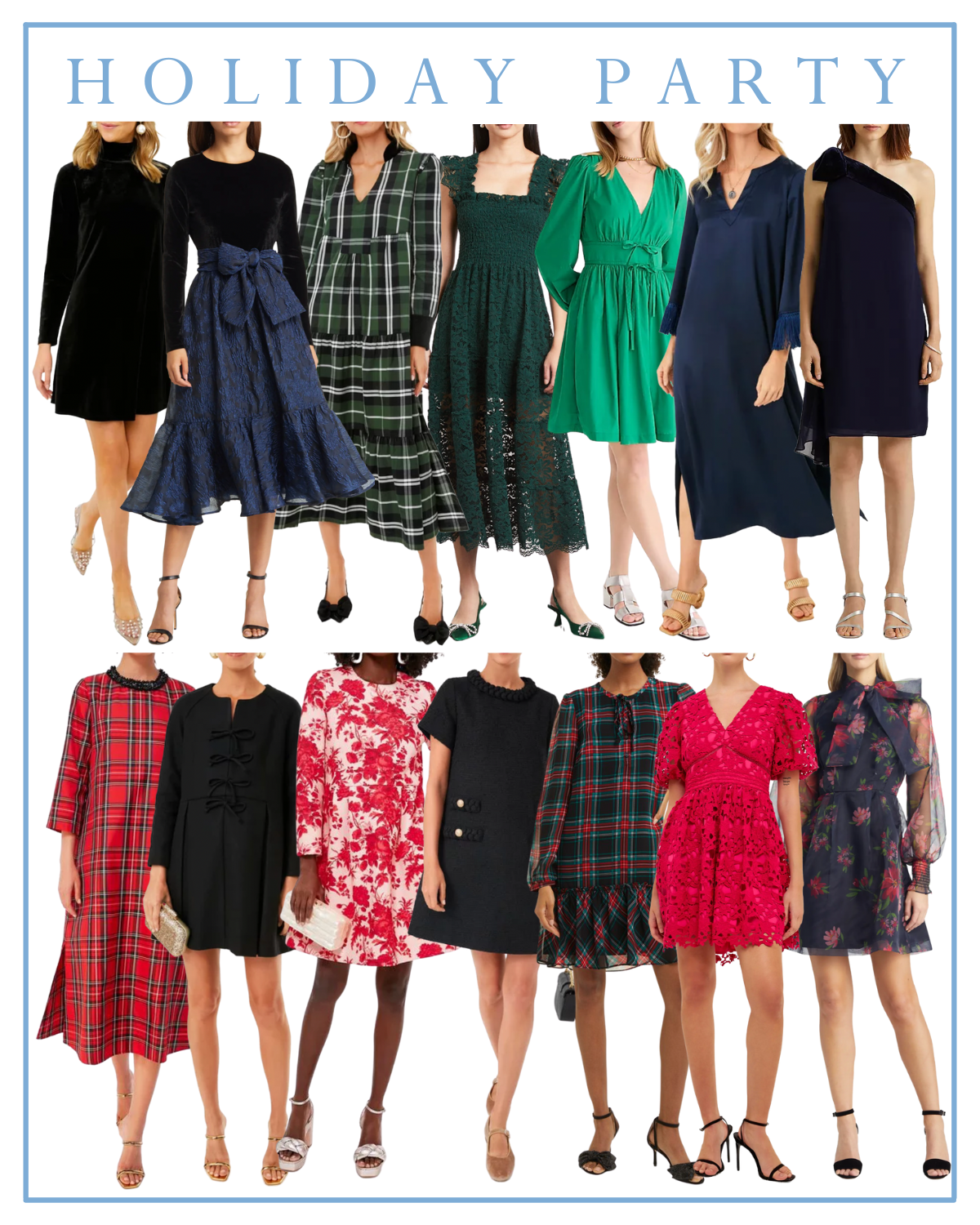 CARLY HOLIDAY PARTY DRESSES