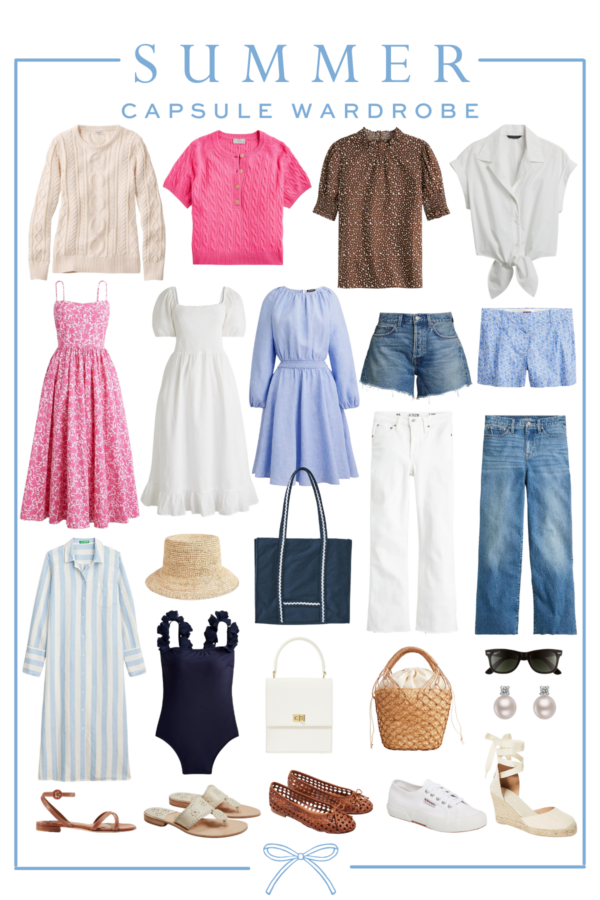 CARLY SUMMER CAPSULE WARDROBE