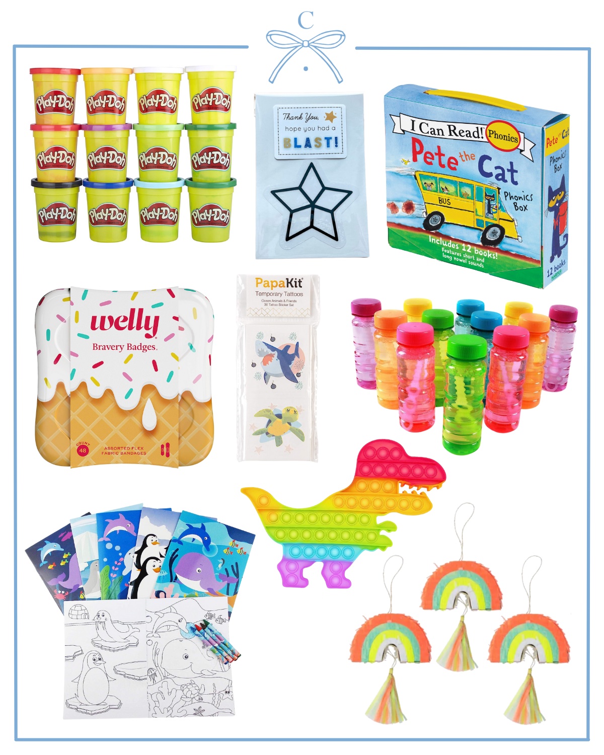 Party favors best sale for kindergarten