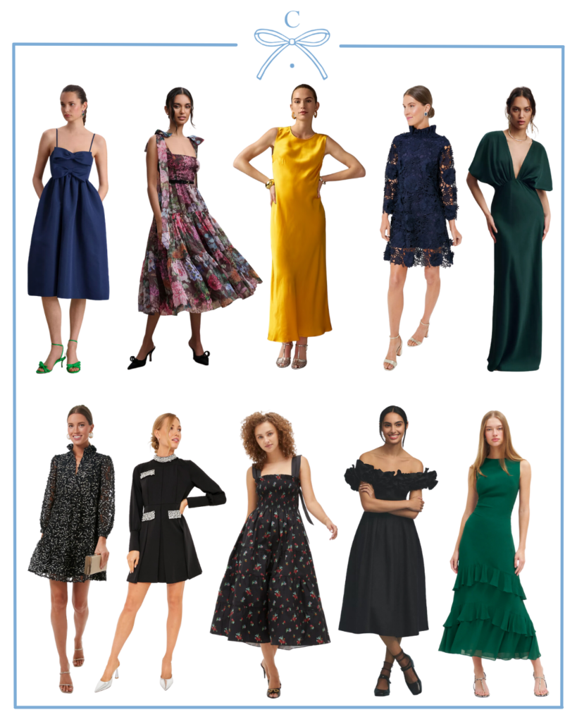 CARLY FALL WEDDING GUEST DRESSES