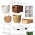 kids toy storage from brightroom, studio mcgee for target, hearth & hand magnolia for target, and pottery barn
