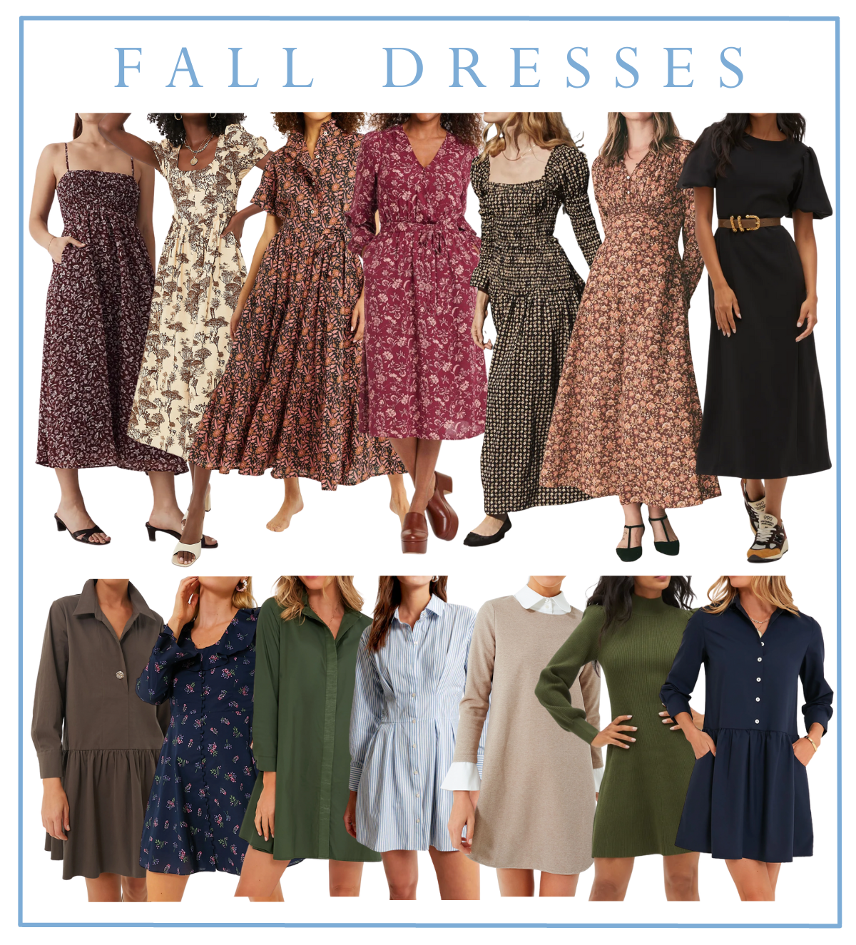 CARLY THE BEST FALL DRESSES