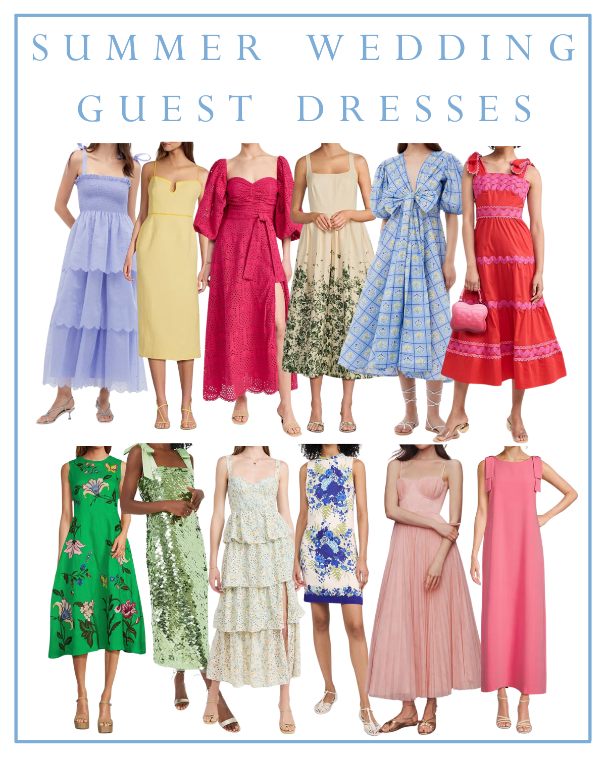 dresses to wear to a summer wedding